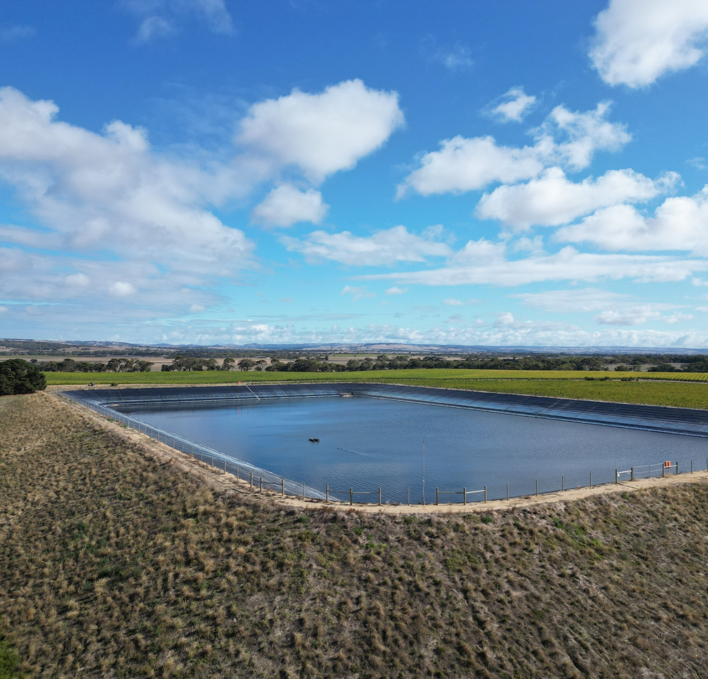 A water storage reservoir